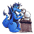 Dragon at work (image)